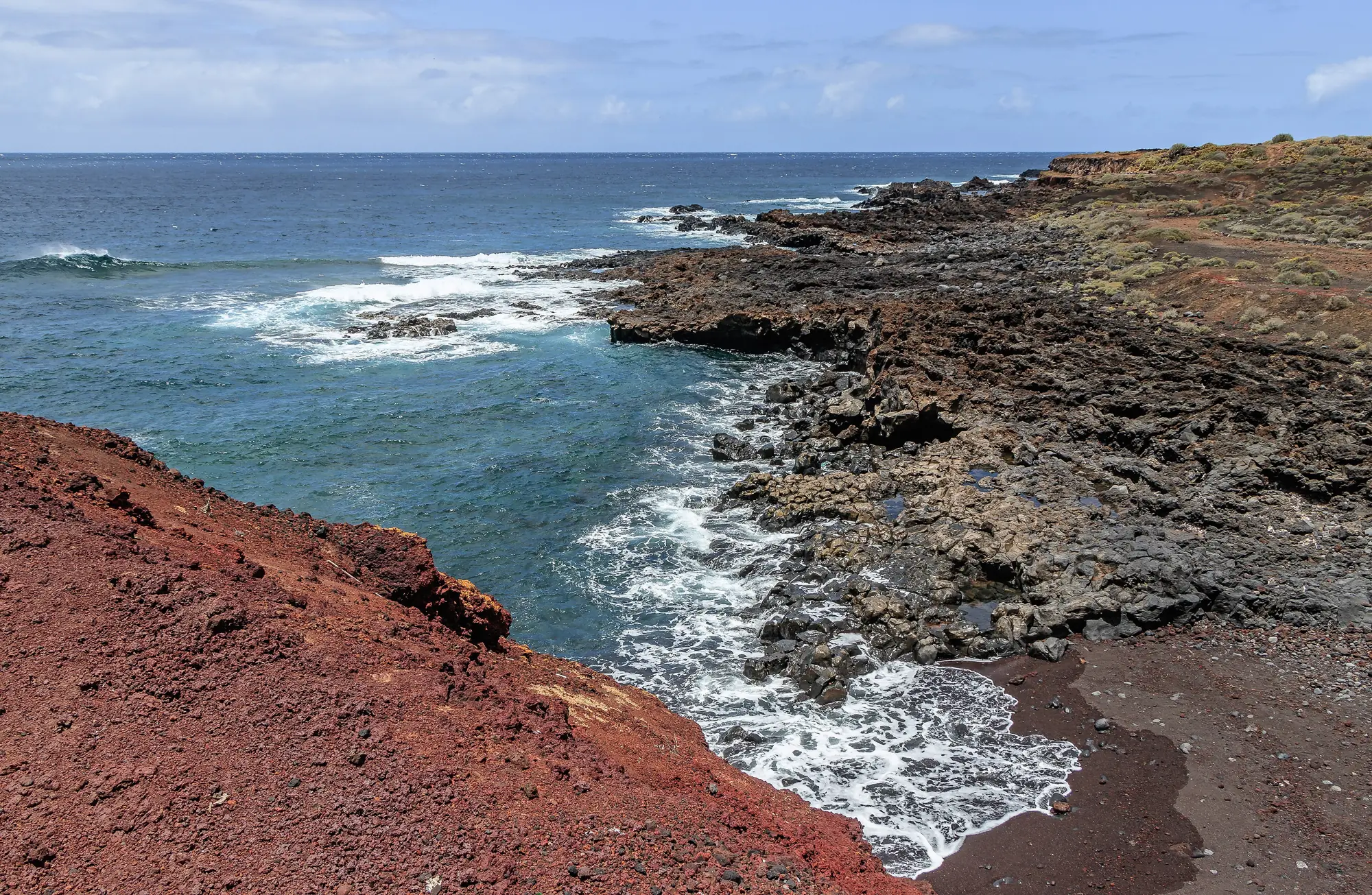 Costa volcánica de Punta de Teno, en el oeste de Tenerife